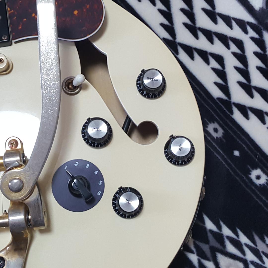 （非常に希少）2011年製エピフォン ES-345 AW ビグスビー付き