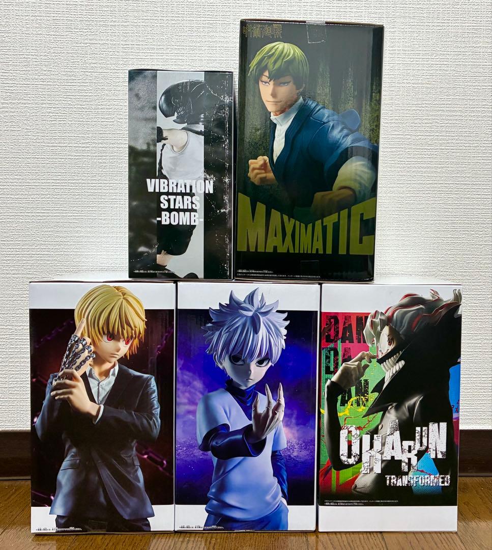 【人気アニメFigure 5種5個セット】まとめ売り\"_BOMB_\"!