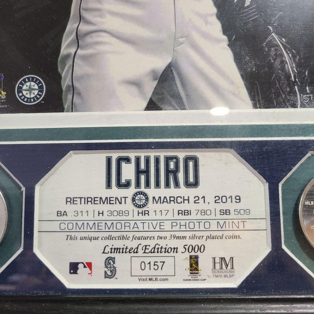 イチロー 引退記念アートフレーム　世界で200個限定品