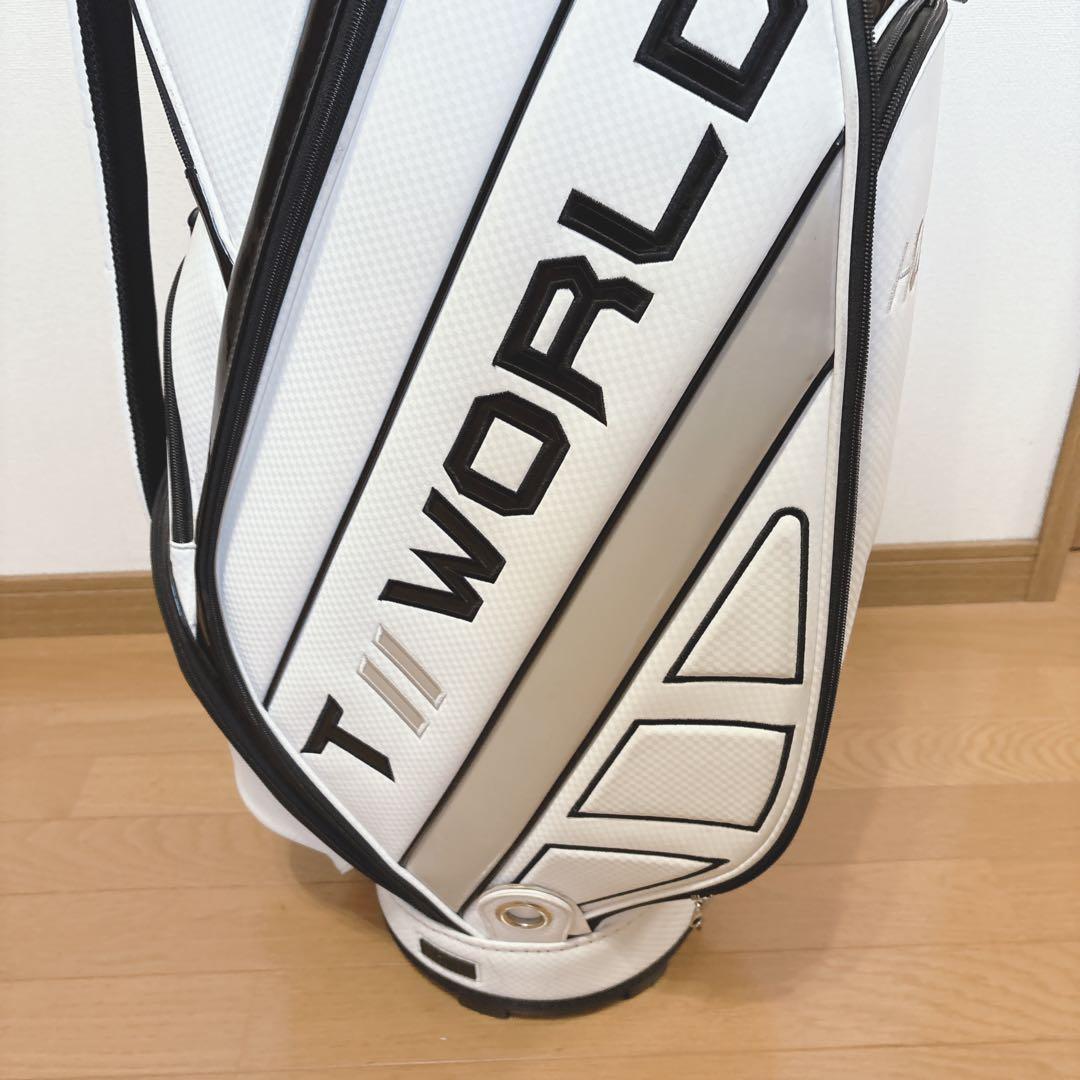 K398 HONMA TOUR WORLD キャディバッグ ホワイト
