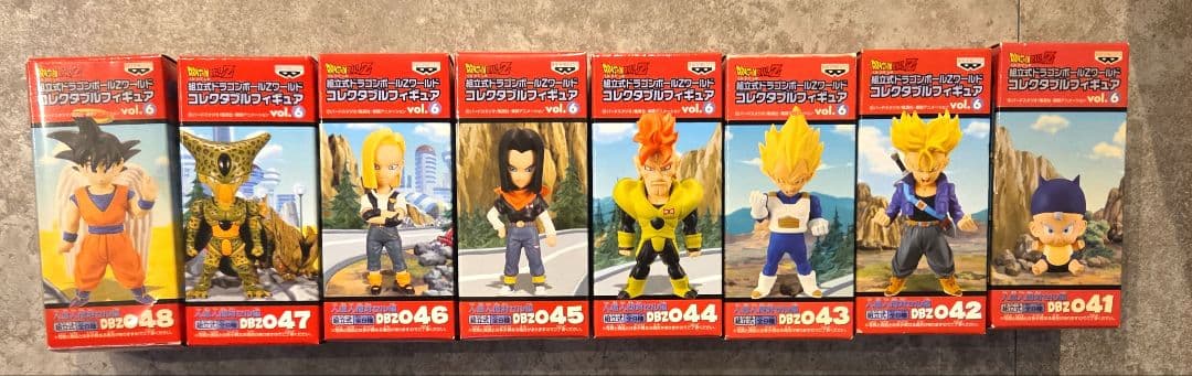 【未開封】ドラゴンボールZワールドコレクタブルフィギュア 人造人間対セル編８種