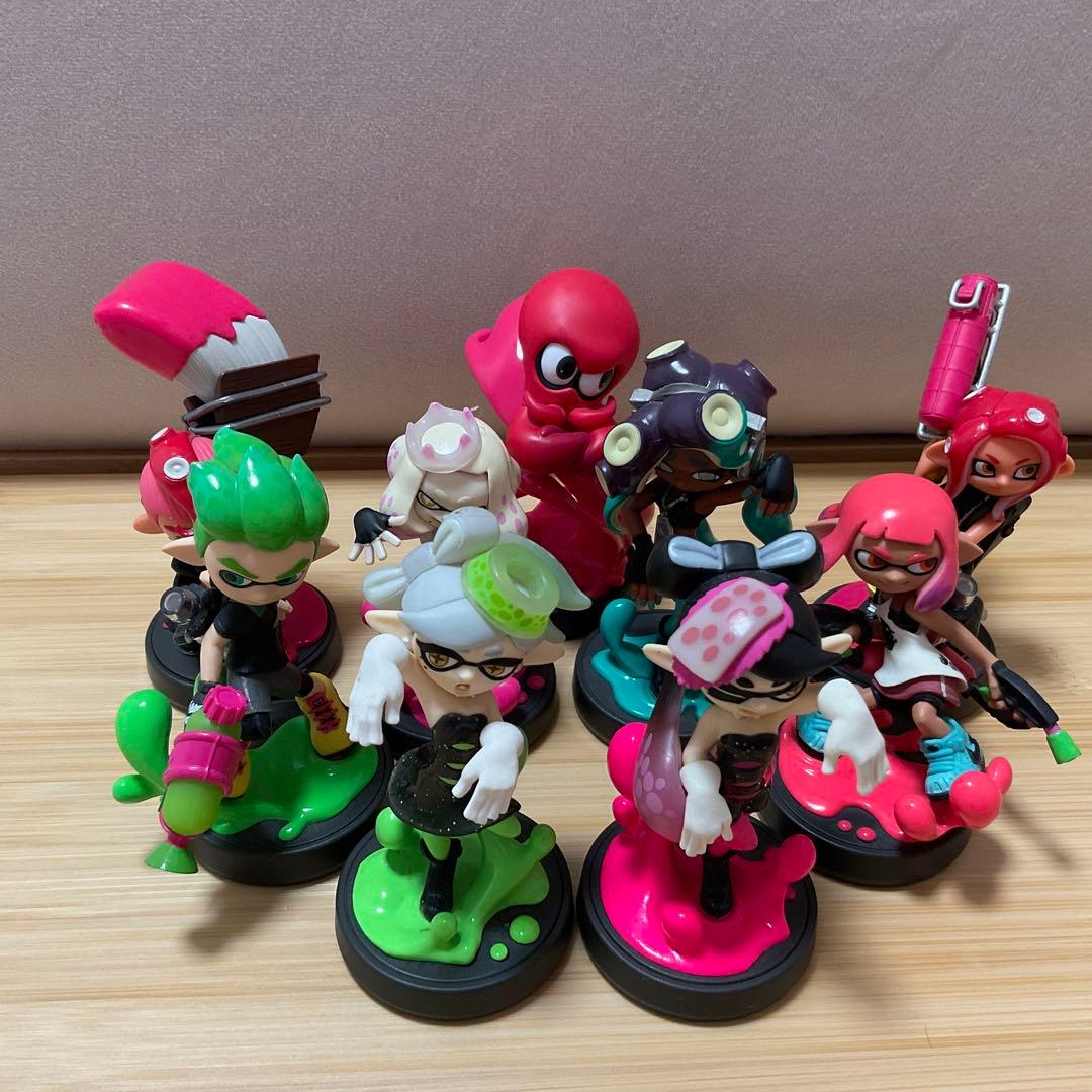 スプラトゥーン アミーボ フィギュア 9体セット