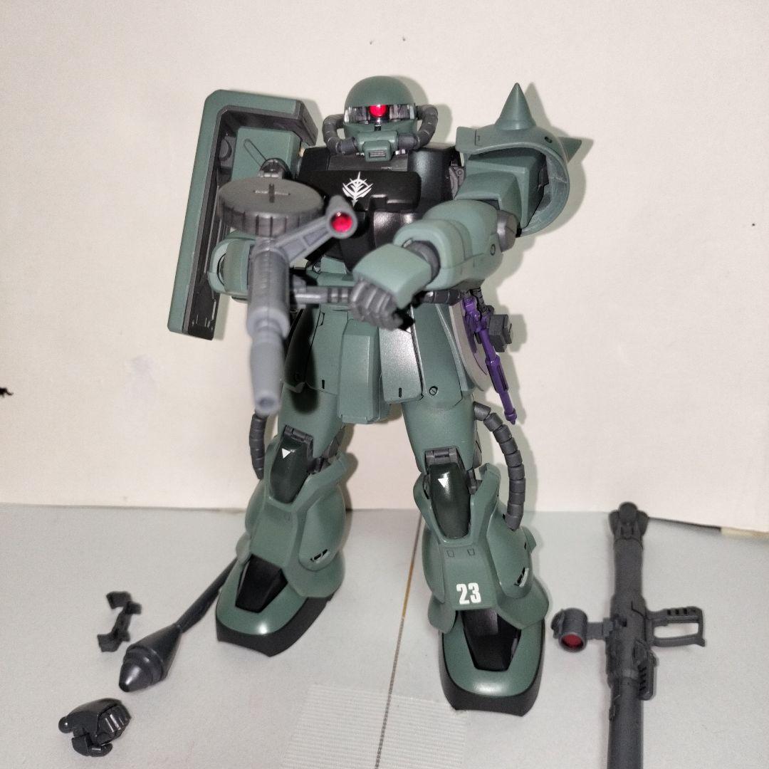 MG 1/100 ザクII F2型 塗装完成品 ガンプラ ガンダム 0083
