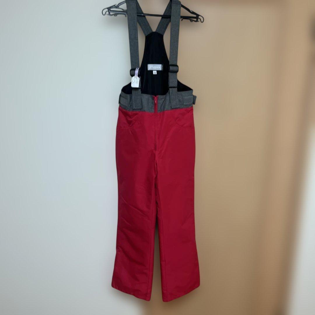 グレー フード付き スキーウェア 中綿入り　160