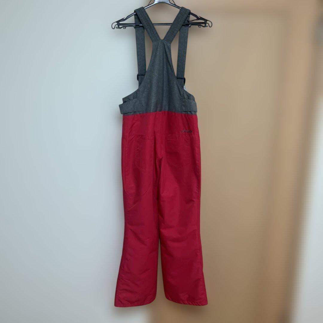 グレー フード付き スキーウェア 中綿入り　160