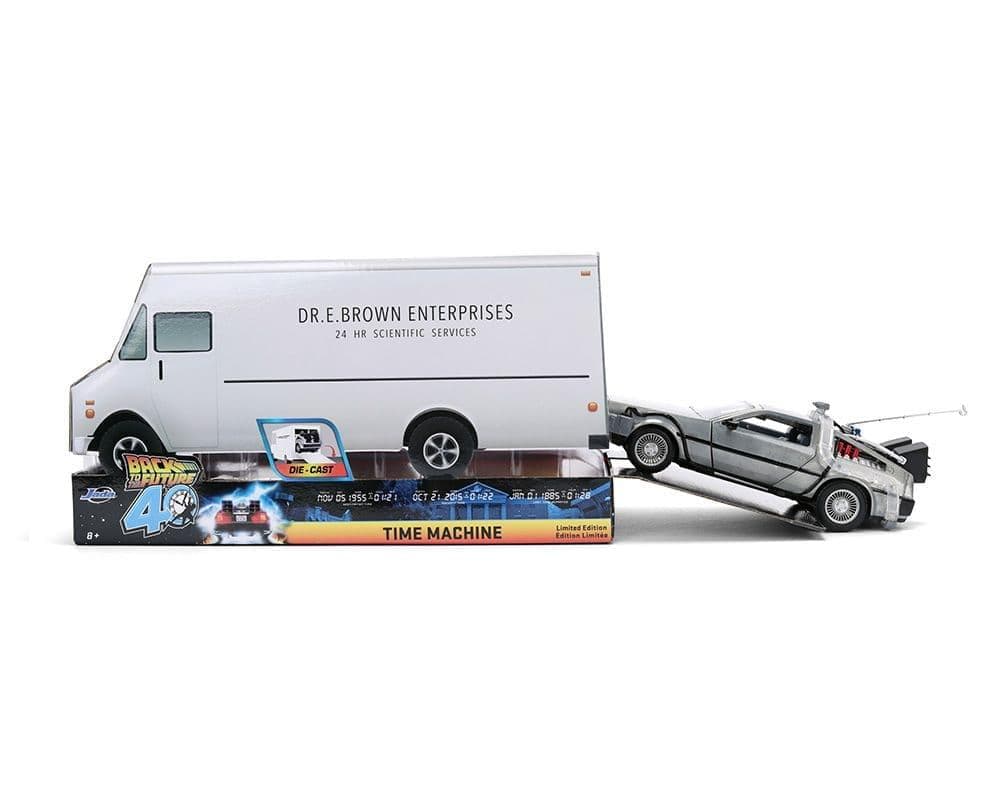 バックトゥザフューチャー 1/24 デロリアン ウィズ/トラックボックス