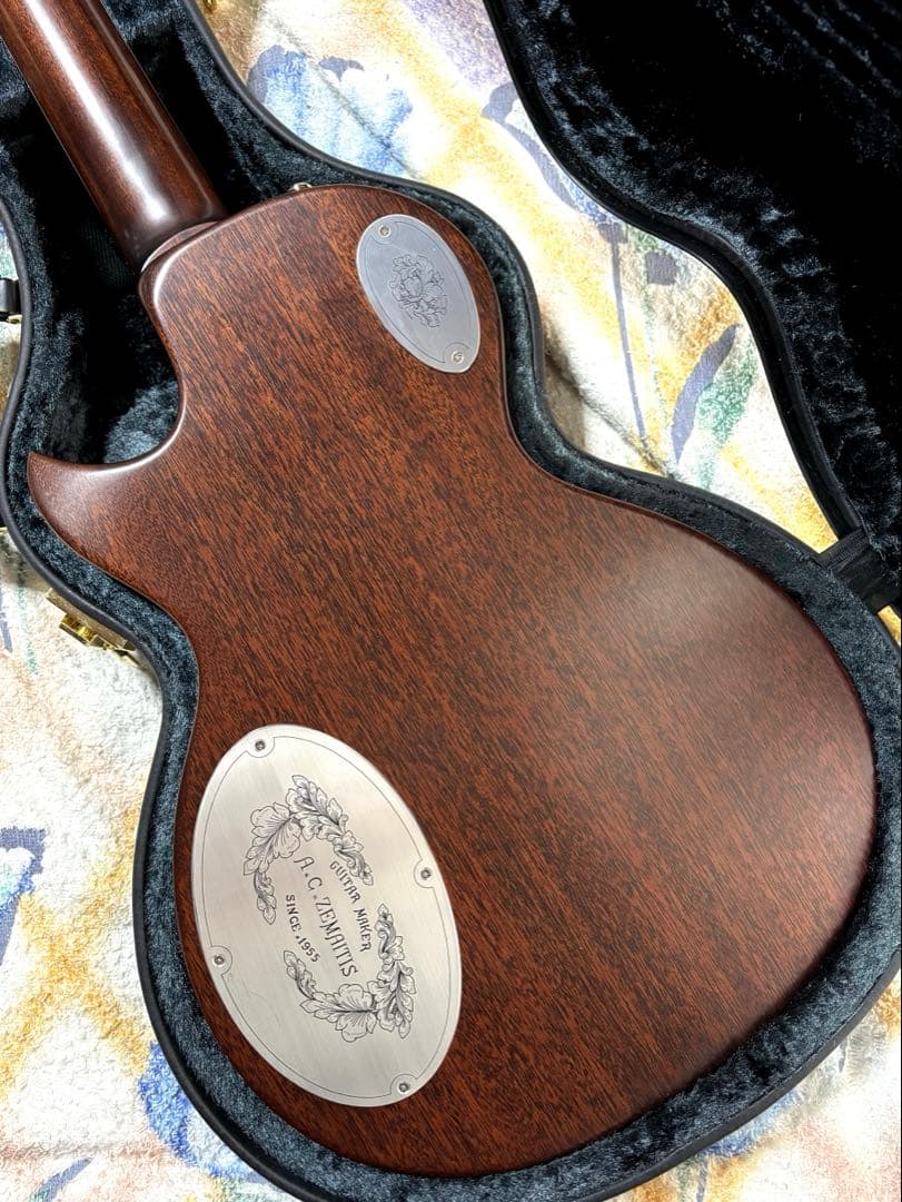 極美品 ZEMAITIS MFG-AC-22 NT burst backer