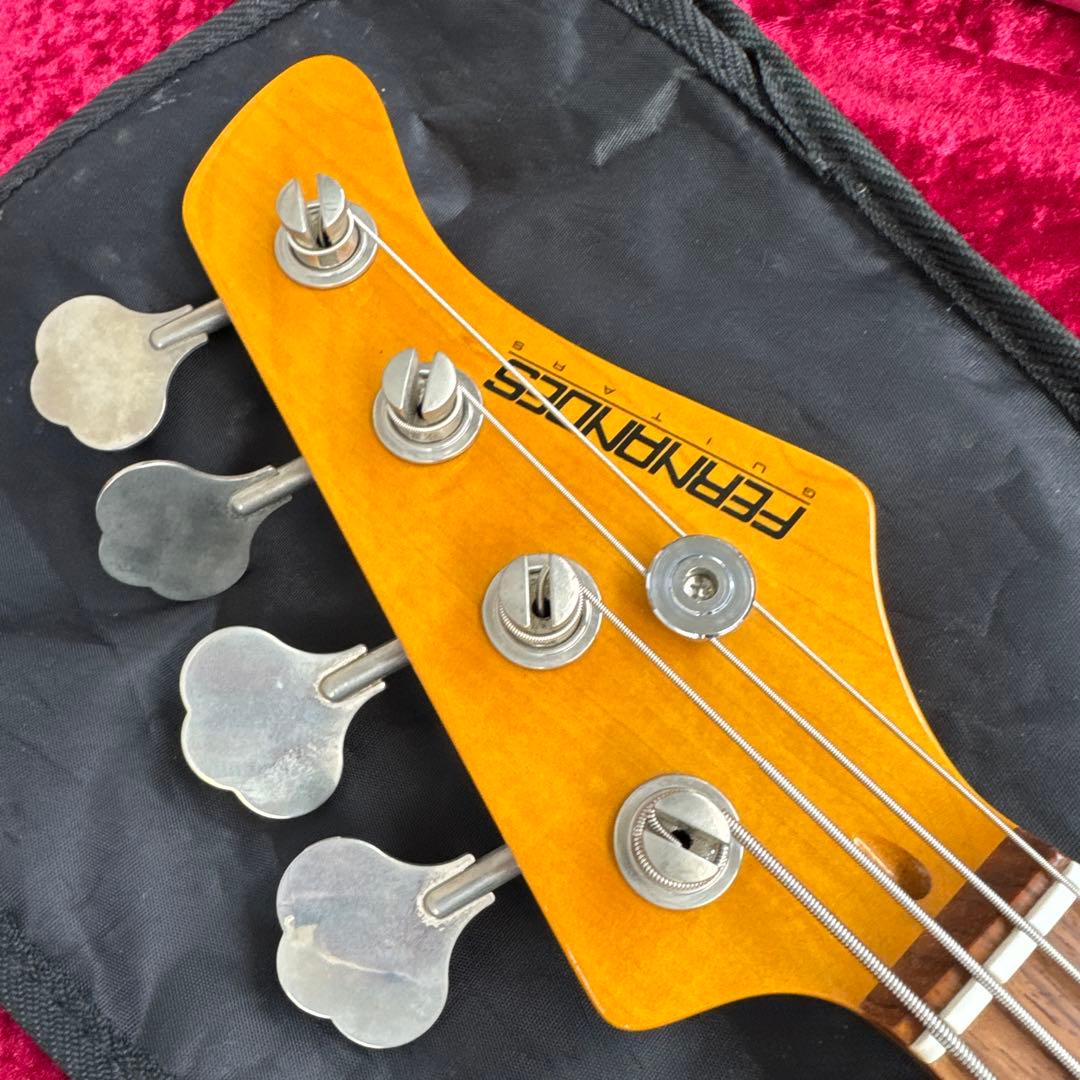 美品 メンテ済 FERNANDES RJB-380 LPB アルダーボディ