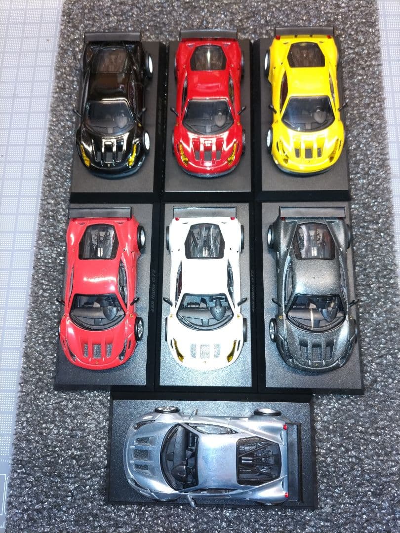 458 Italia GT2 ミニカー 7台セット