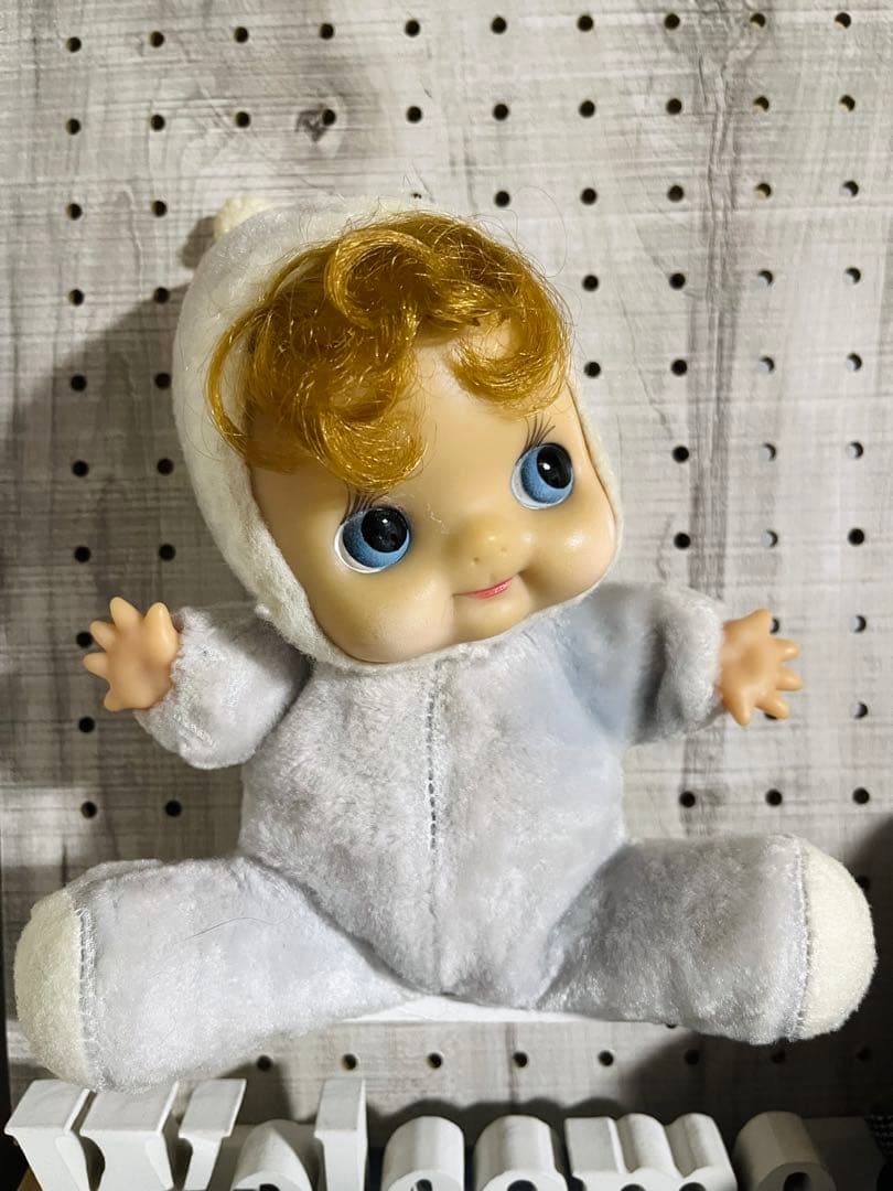 ラバーフェイス　ドール　ベビー　フランス　アンティーク