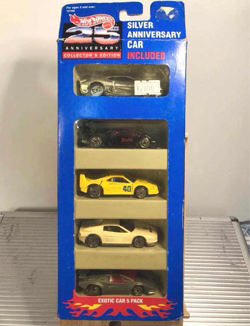 ミニカー HotWheels Ferrari Lamborghini 5pack