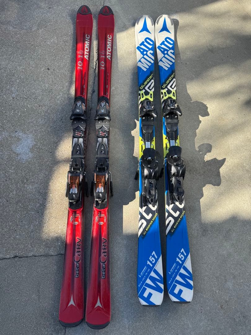 スキー atomic 10-16 170cm FW 157cm