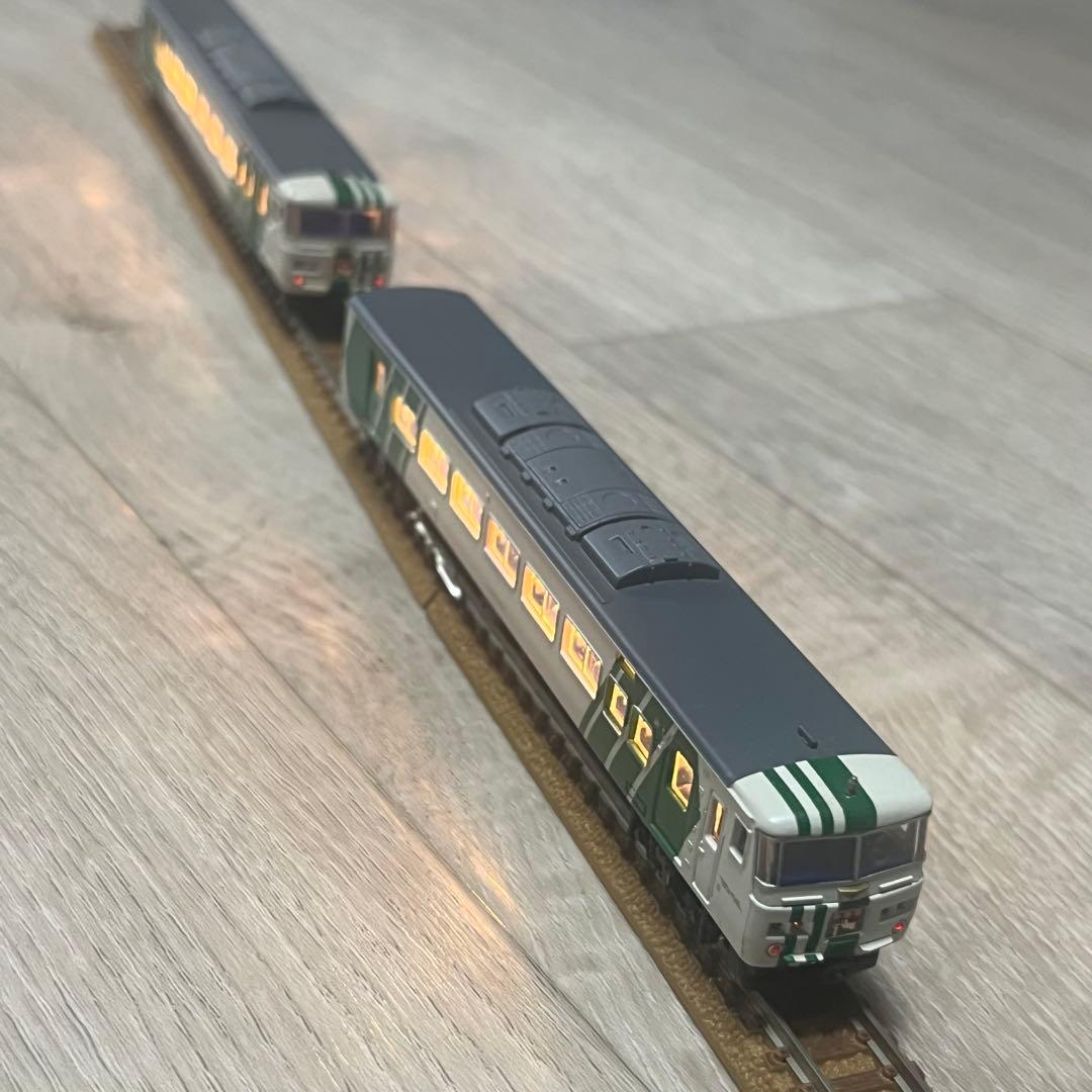 マイクロエース　A-4162 国鉄185系 試案塗装 緑編成 7両セット　限定品