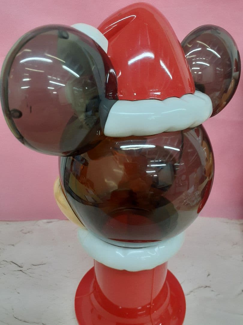 ミッキーマウス サンタ帽子 チョコレートディスペンサー2個セット