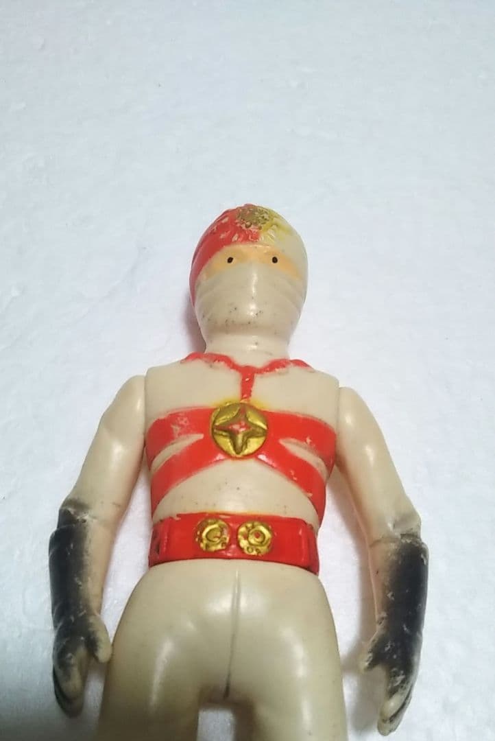 無版権 レインボーマン ソフビ 当時物 パチ物 パチソフビ ミドルサイズ