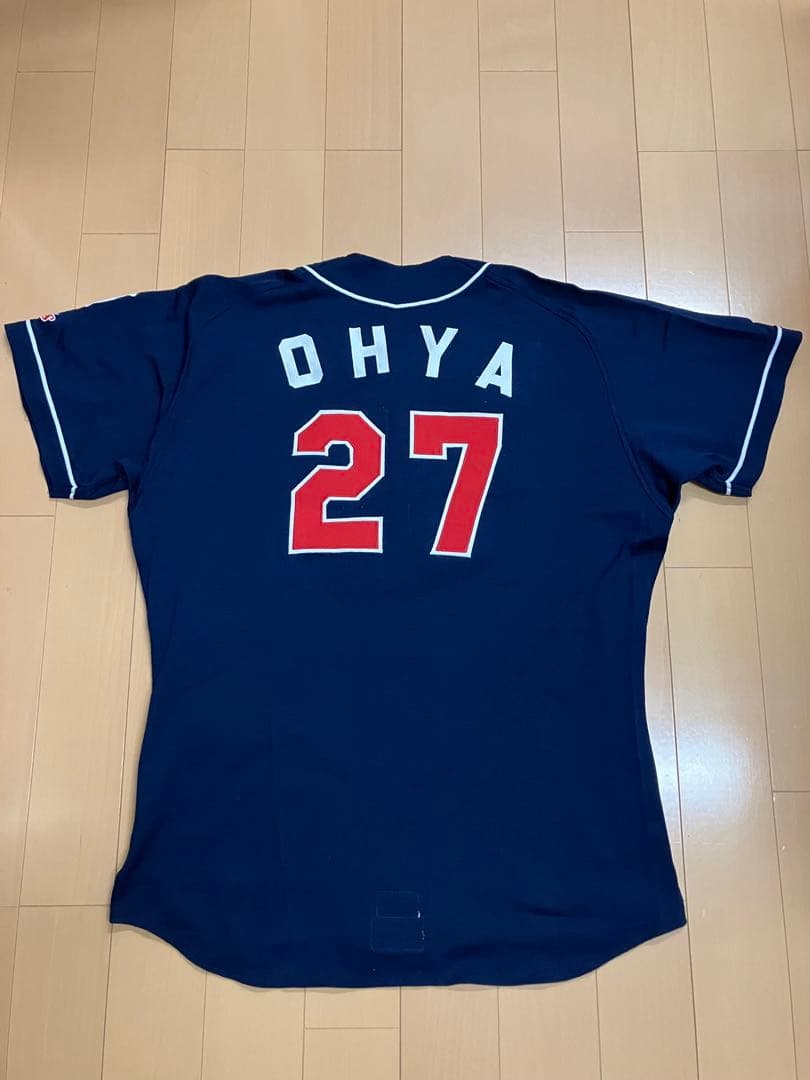 大矢明彦　有働克也　東京ヤクルトスワローズ　実使用　支給　ユニフォーム