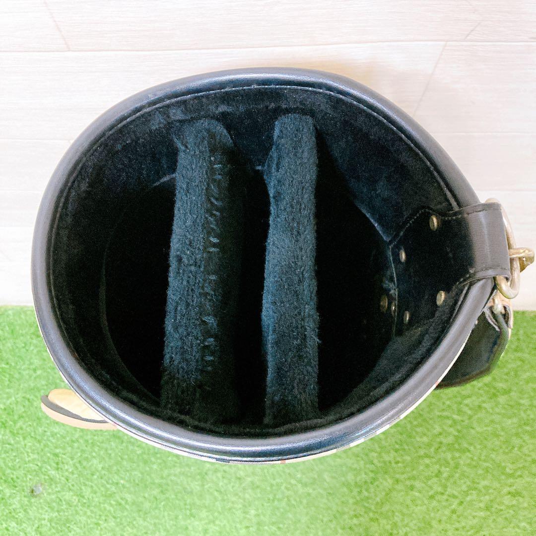 【フードなし】バーバリー　ヴィンテージ　キャディバッグ　7.5型　ノバチェック