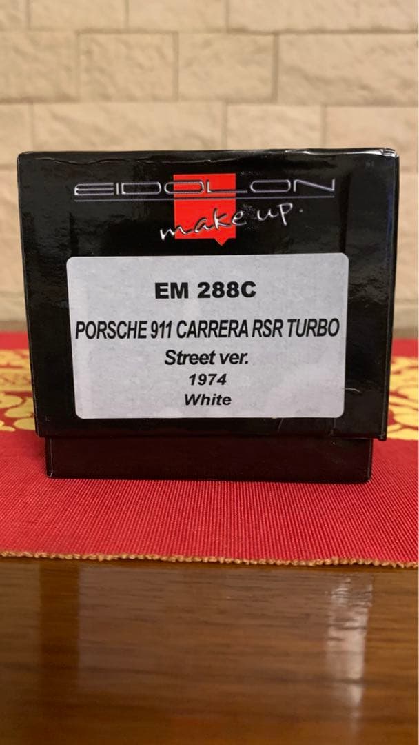 超希少！1/43 ポルシェ911 カレラRSR ターボ 白ストリートバージョン