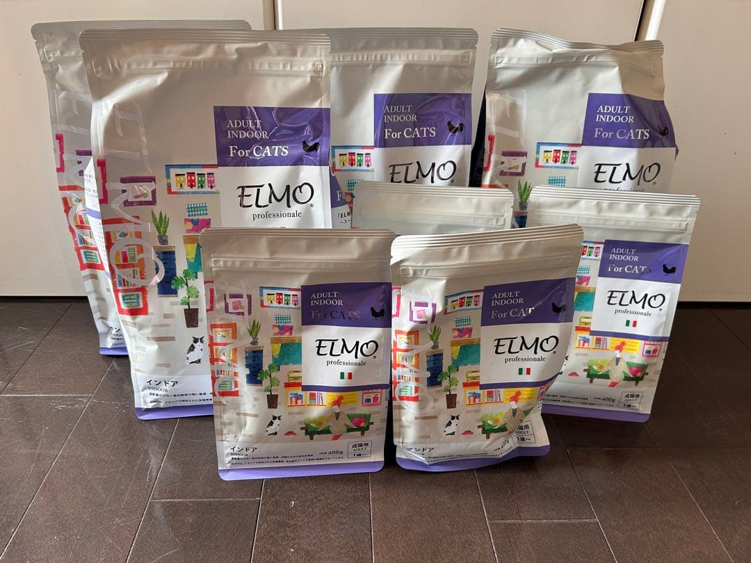 ELMO 成猫用 ドライフード 複数サイズ 9.6kg