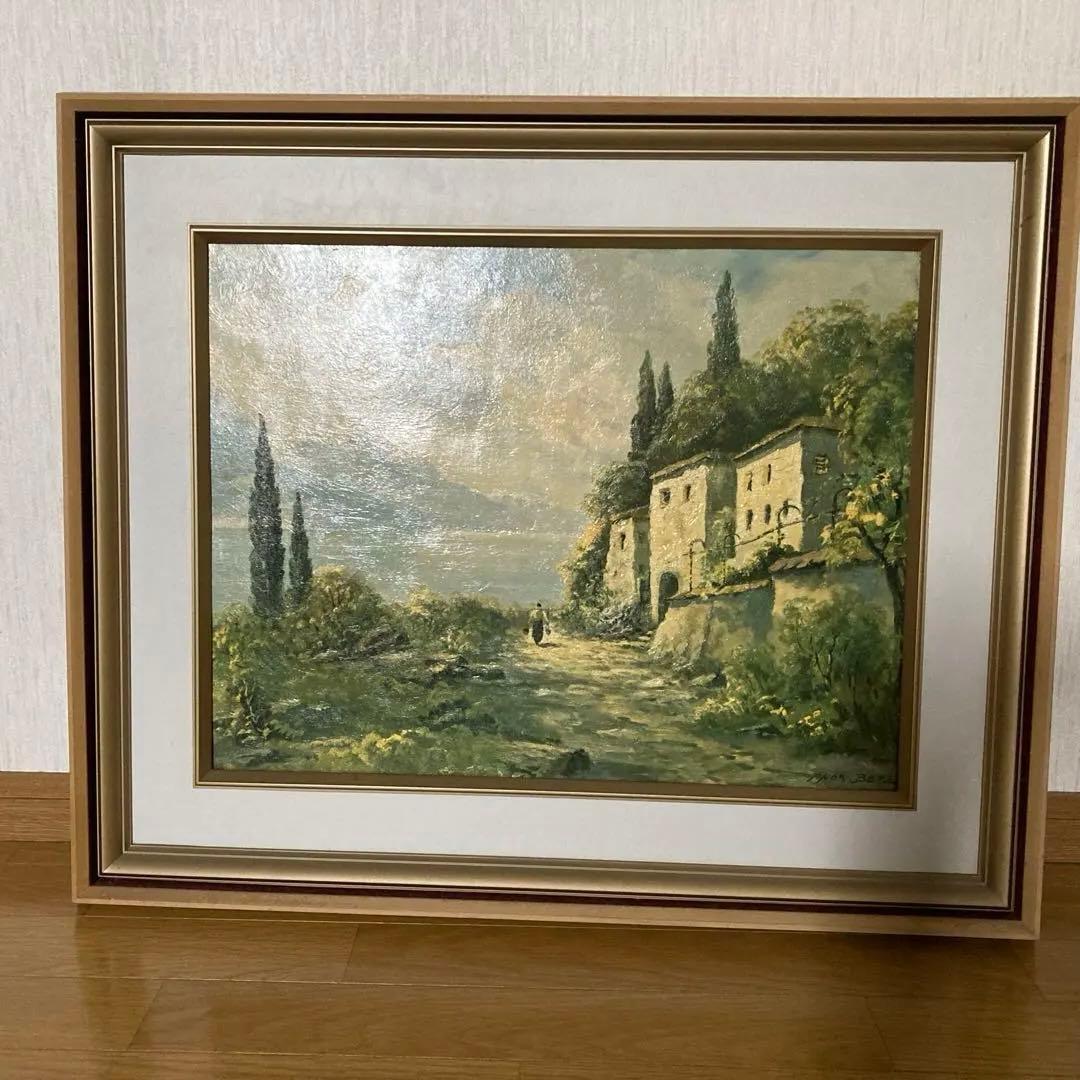 イタリア絵画　額縁付き