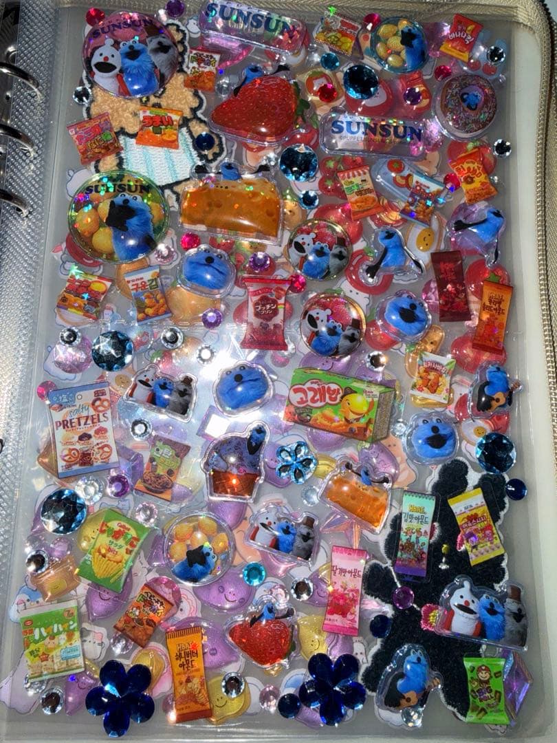 A5ドデカシール帳完成品❤︎