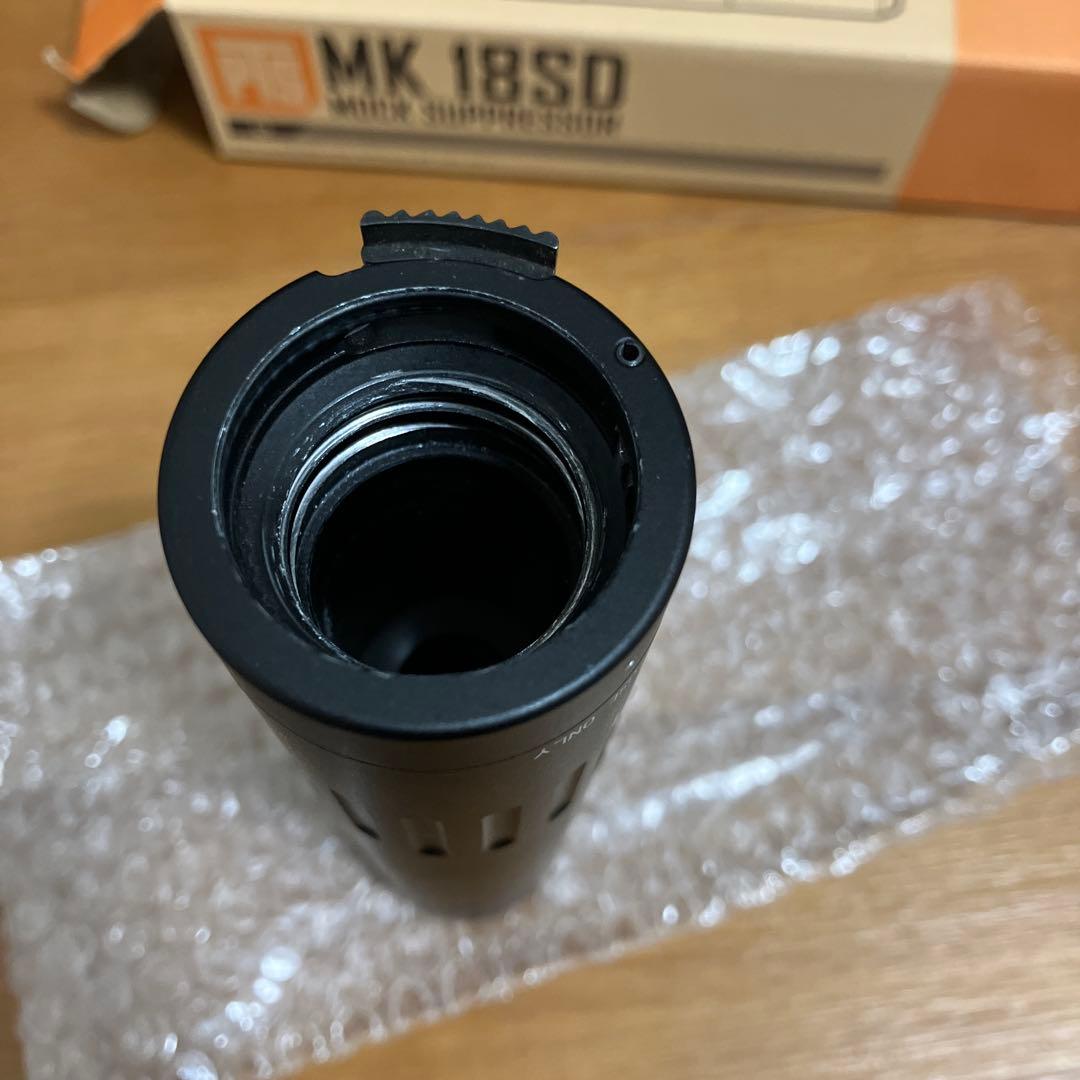 トイガン PTS MK 18SD Mock Suppressor BK Used
