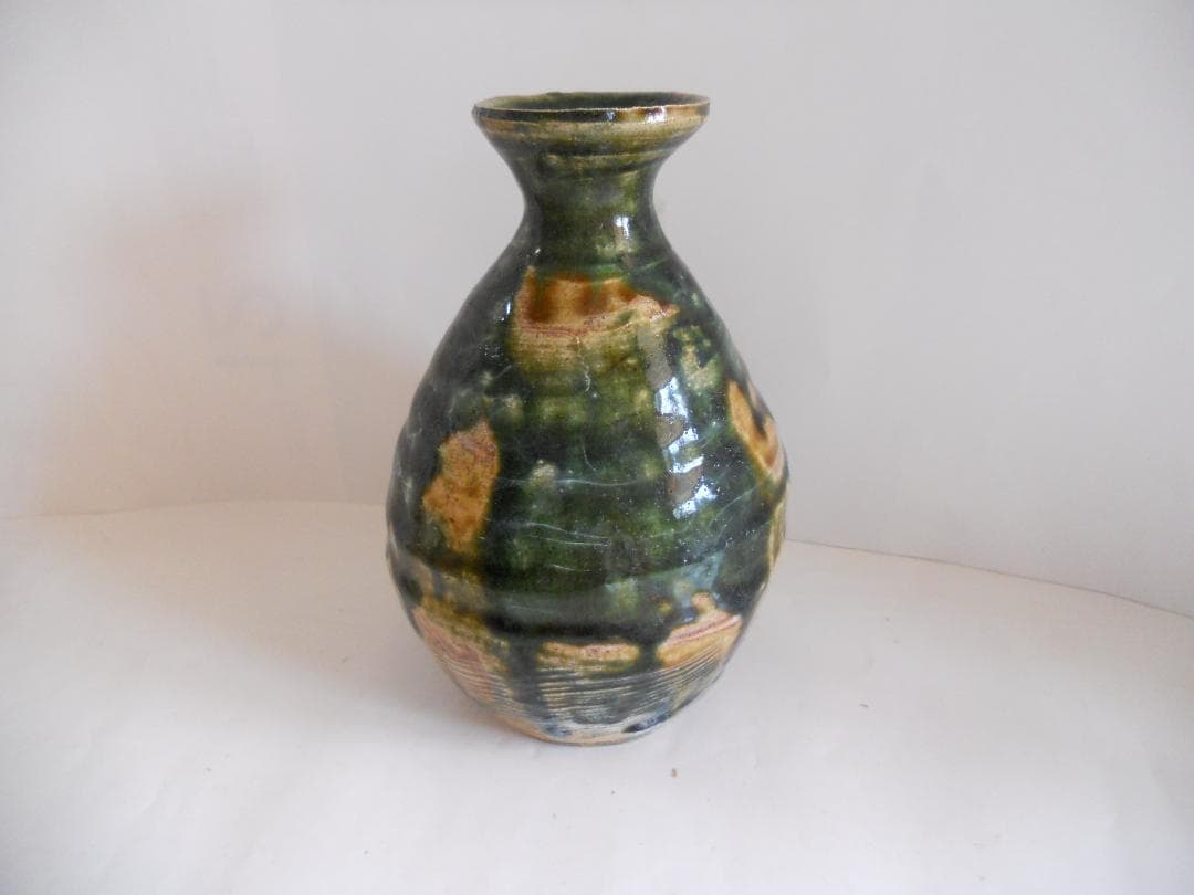 林孝太郎 織部焼 壺 孝龍窯 希少 ヴィンテージ 織部壺 新品 未使用 です。