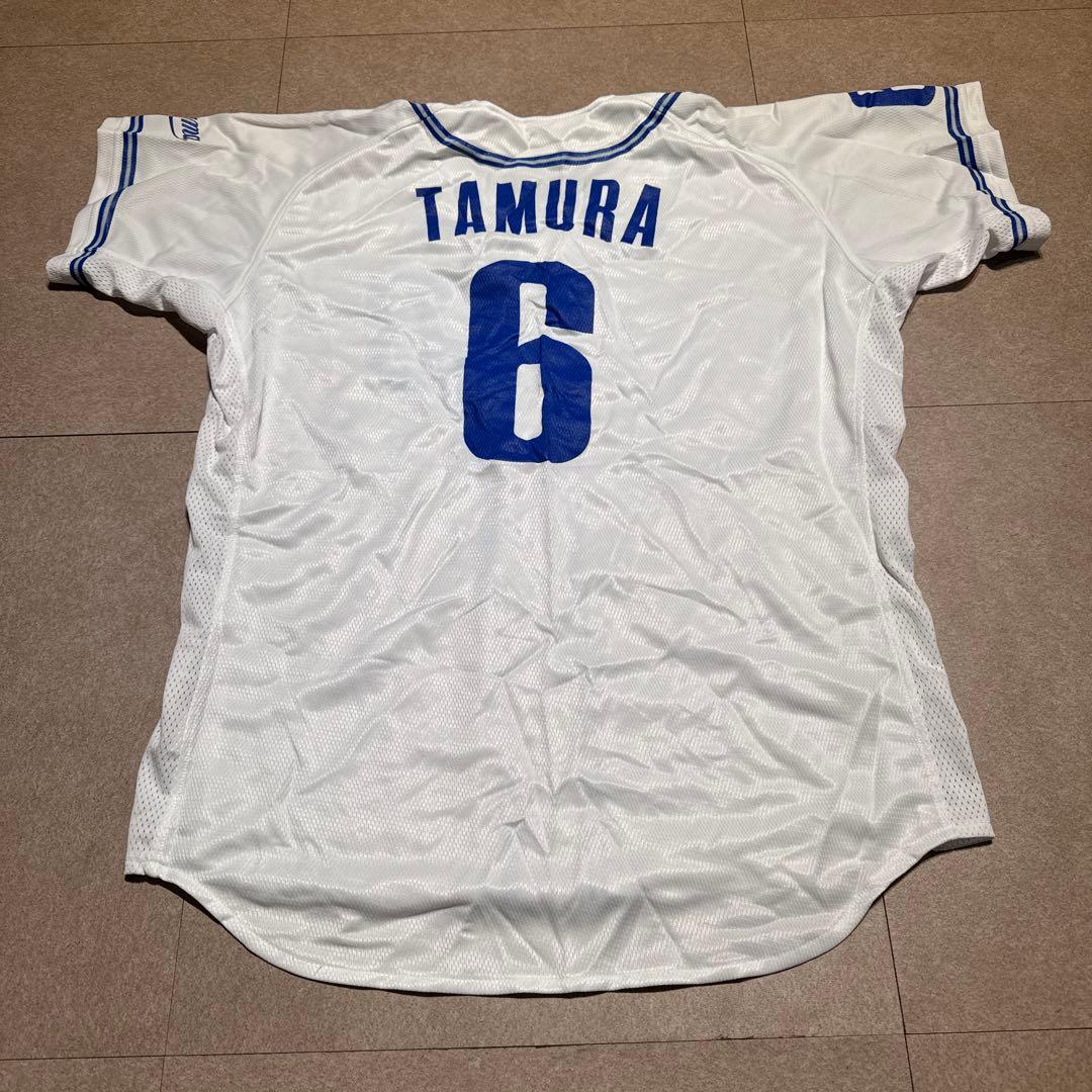 横浜ベイスターズ　多村仁志　ユニフォーム　ベースボールシャツ　野球　応援　白