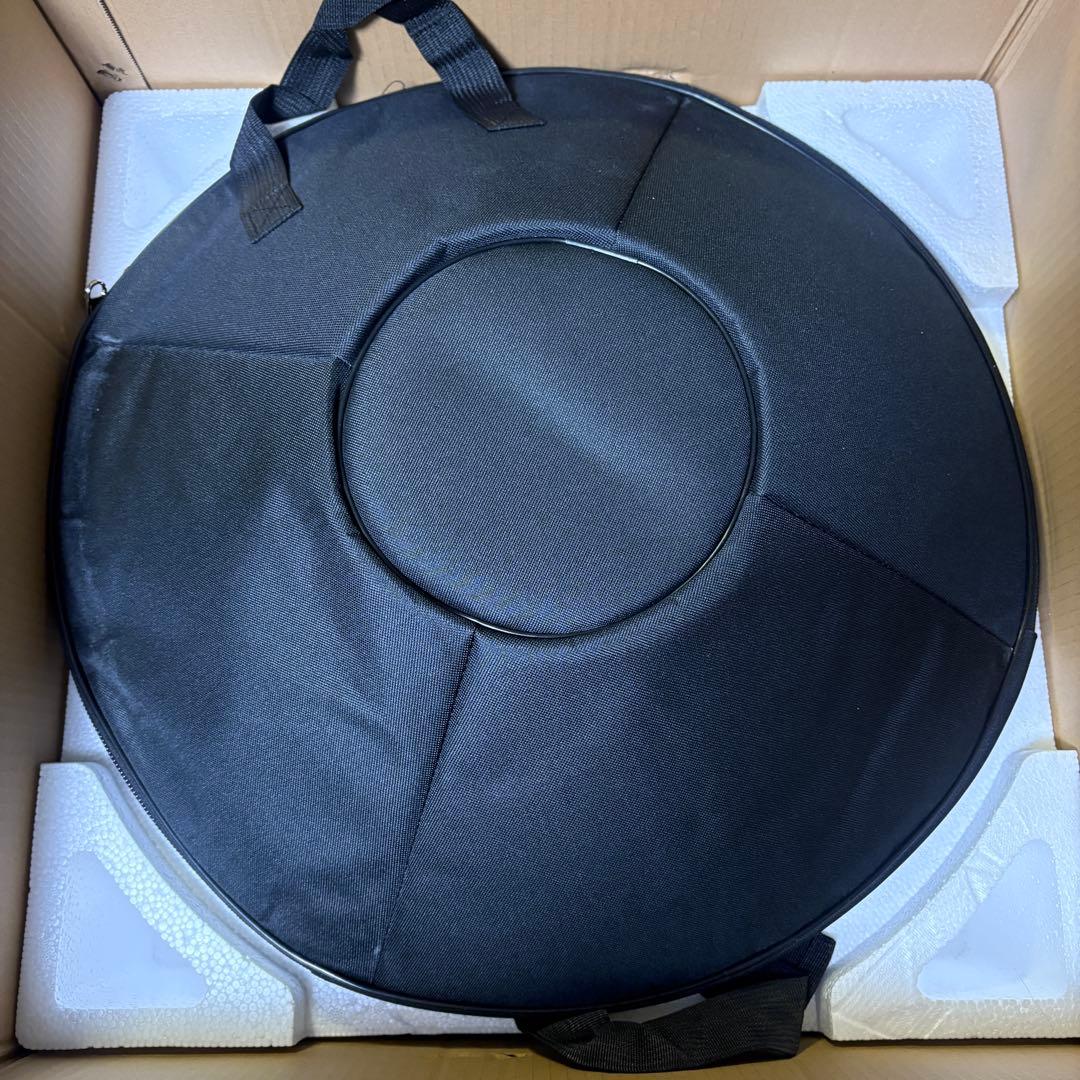 新品 ハンドパン 9音 Dマイナー　バッグ付 46cm