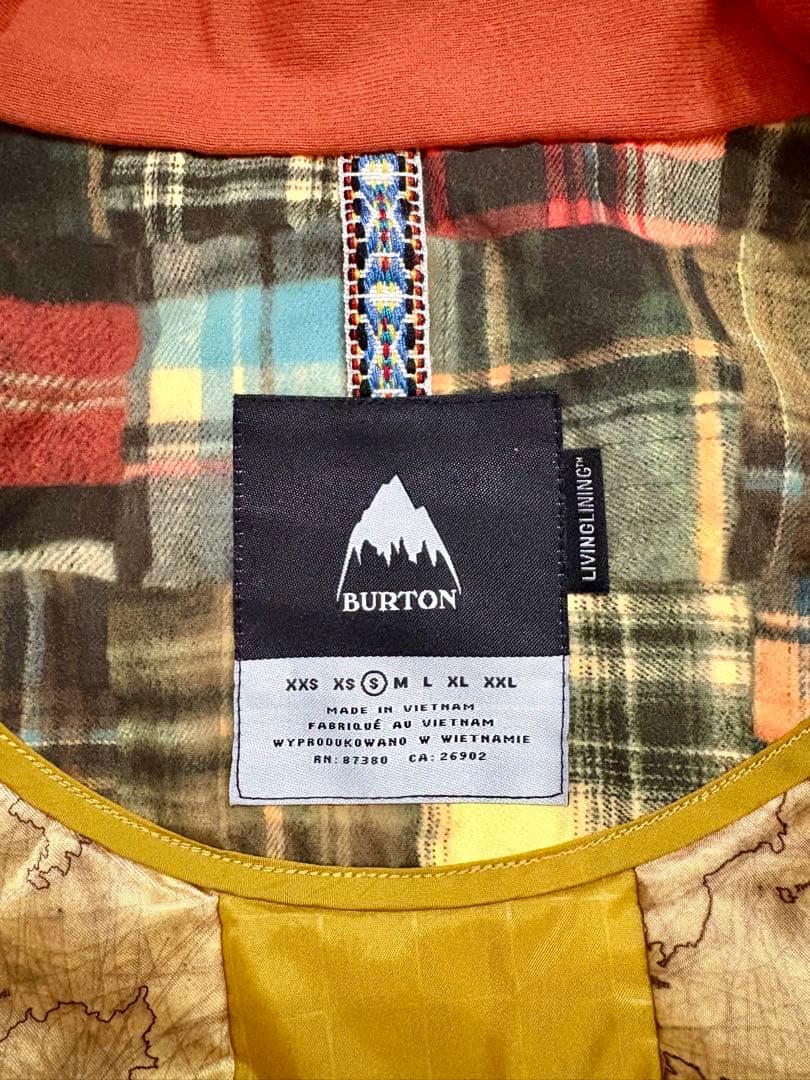 BURTON スノーボードウェア上下セット Sサイズ