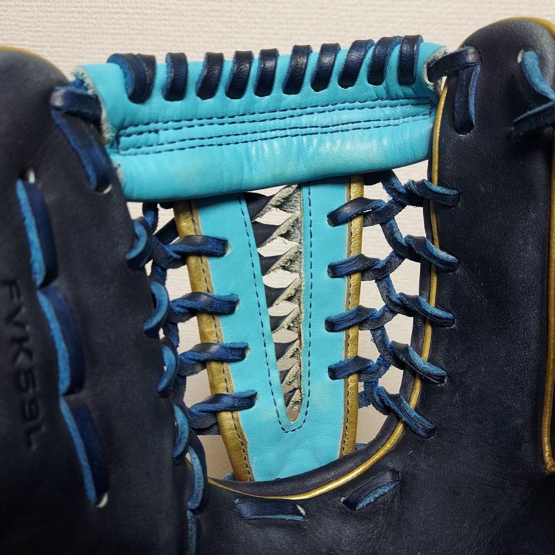 N*5様 Wilson　ウィルソン　野球　軟式　大人用　右投げ　グローブ　オール