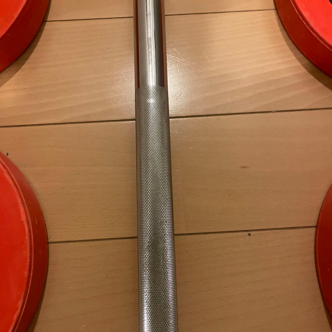 【直接：引き取り限定】IROTECアイロテックラバーバーベル 80KGセット