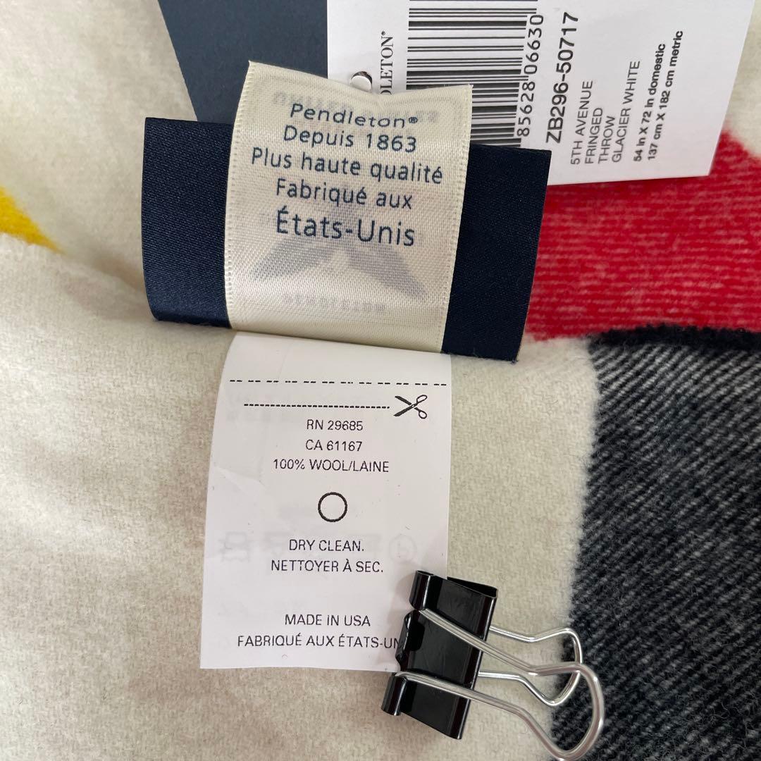 【新品未使用タグ付】 PENDLETON ペンドルトン ブランケット 膝掛け