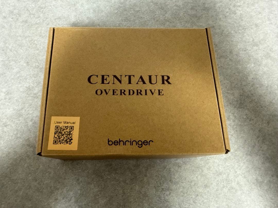 未使用 エフェクター CENTAUR ベリンガーケンタウロス オーバードライブ