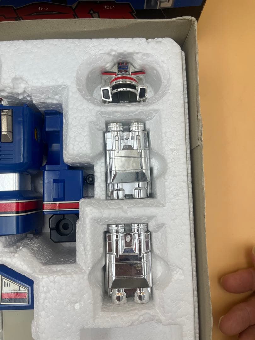 高速戦隊ターボレンジャー　DXターボロボ　DXターボラガー　1989 当時物