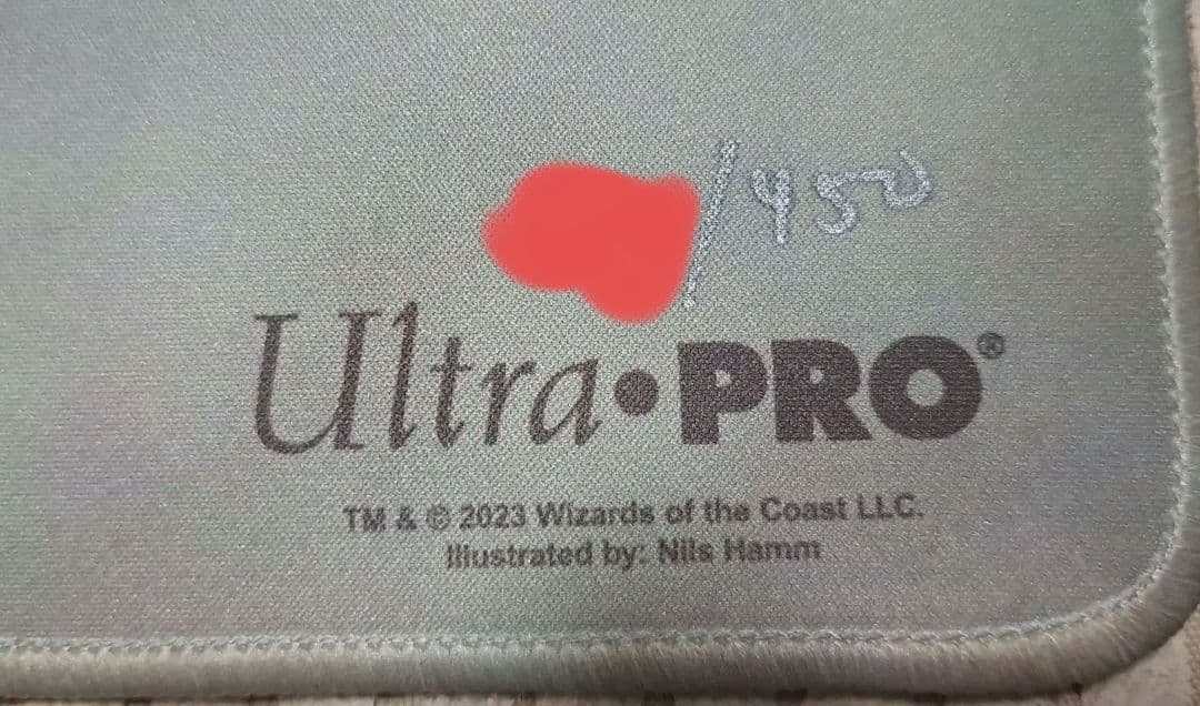 MTG セラの使者 プレイマット Nils Hamm直筆サイン入り 証明書付き