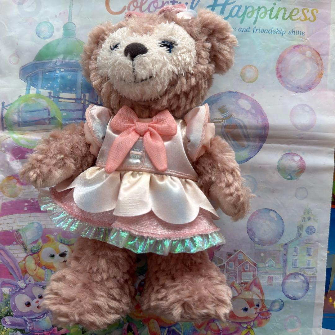 カラフルハピネス　ポージープラッシー　バケパ　 ダッフィーフレンズ