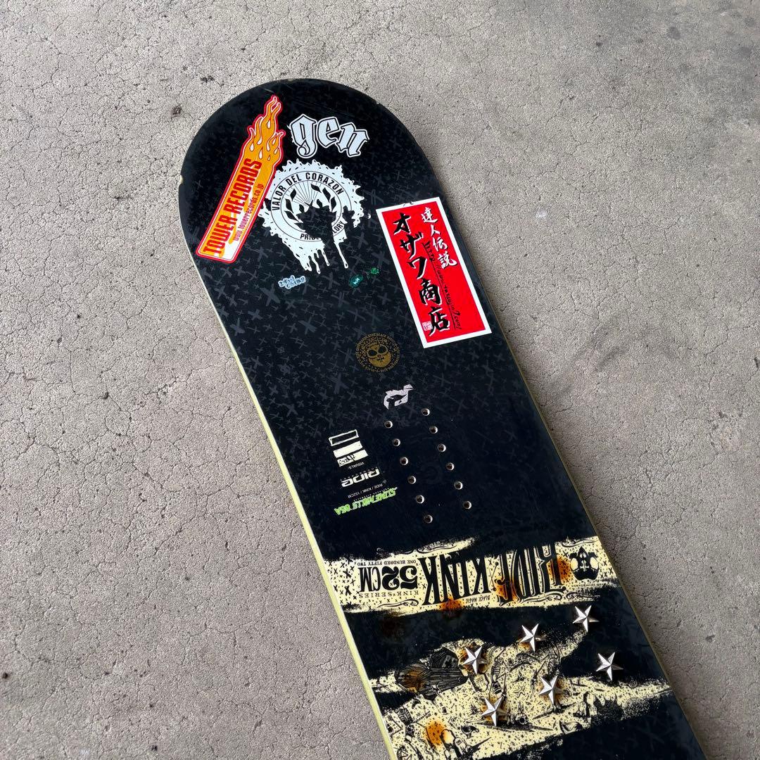 RIDE KINK 152 スノーボード ライド キンク スカル柄 板 ジブ