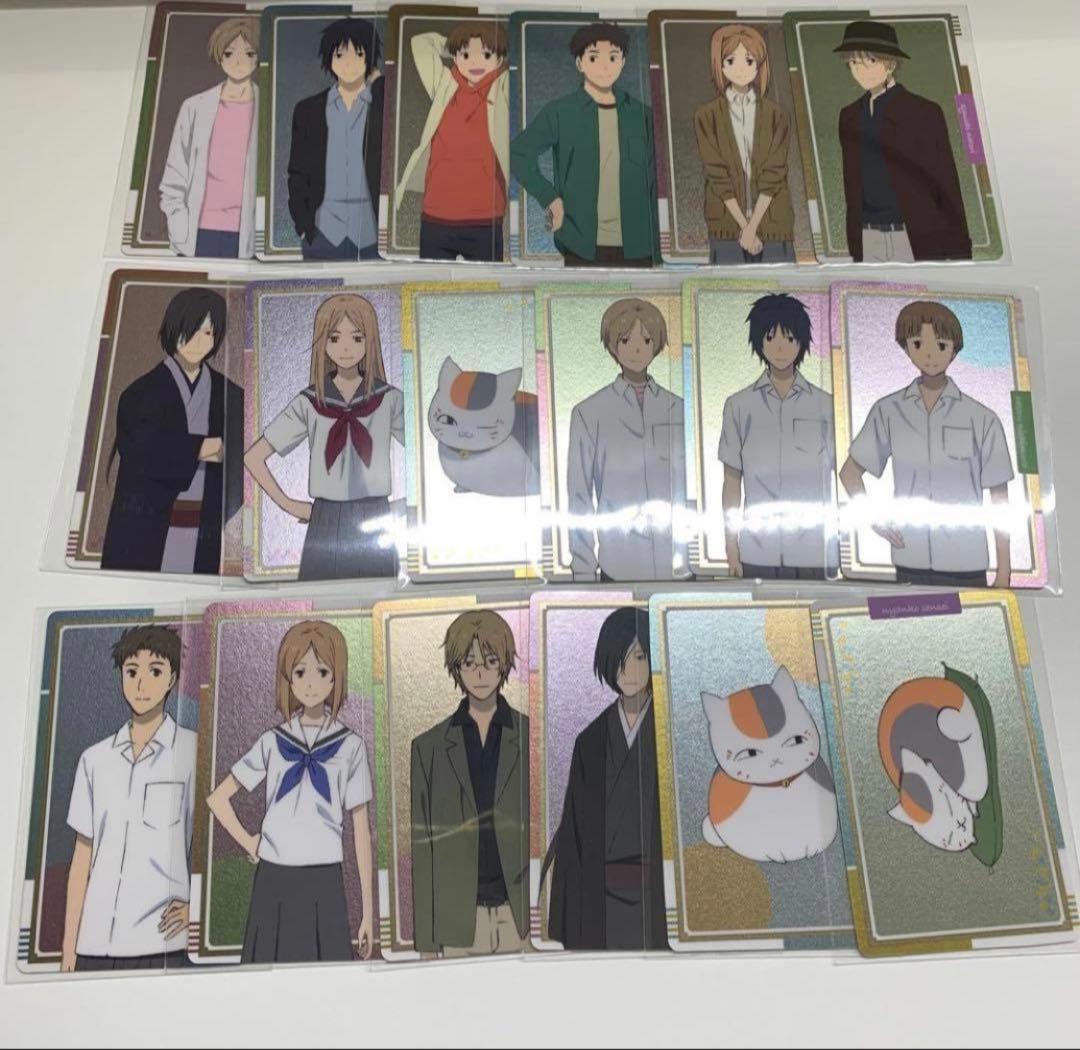 夏目友人帳　メタリックカード　コンプリートセット(BOX特典なし)