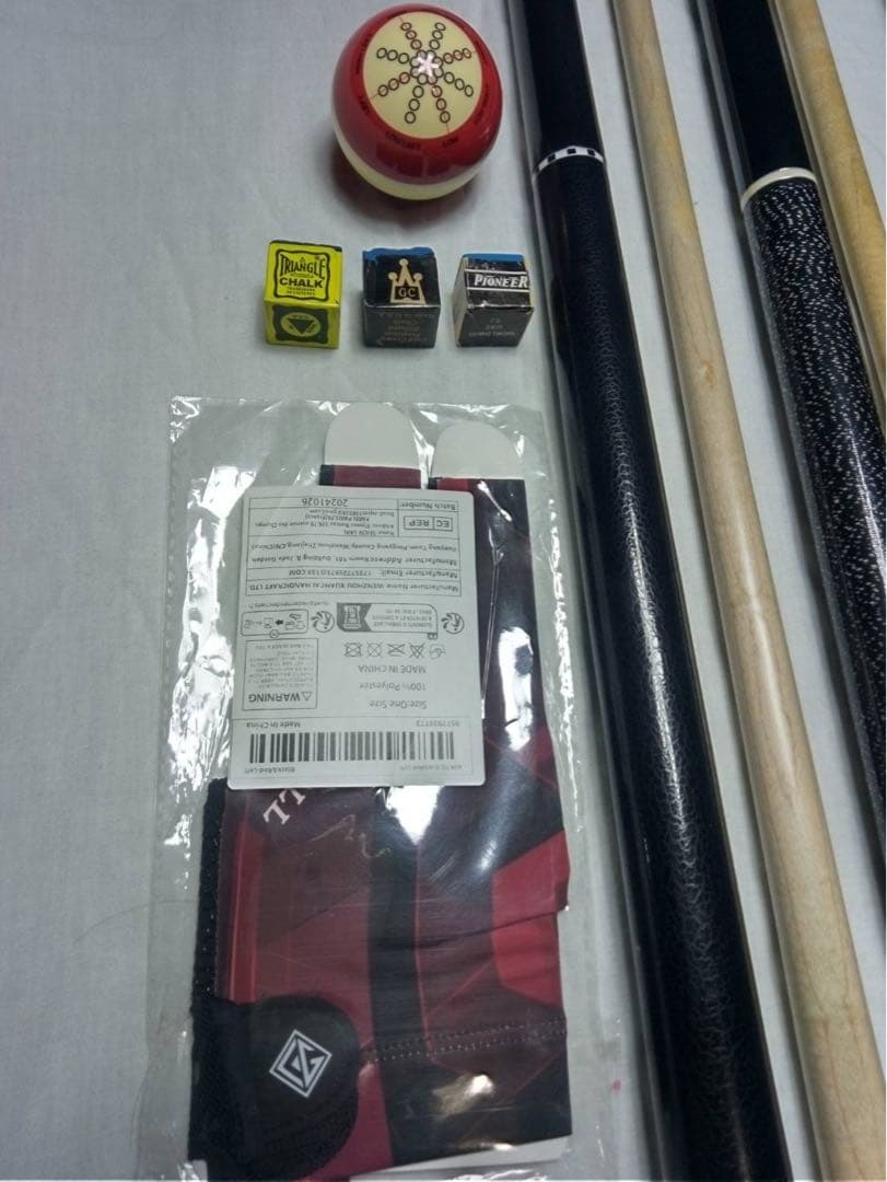 ビリヤードキューセット売り　おまけ付き