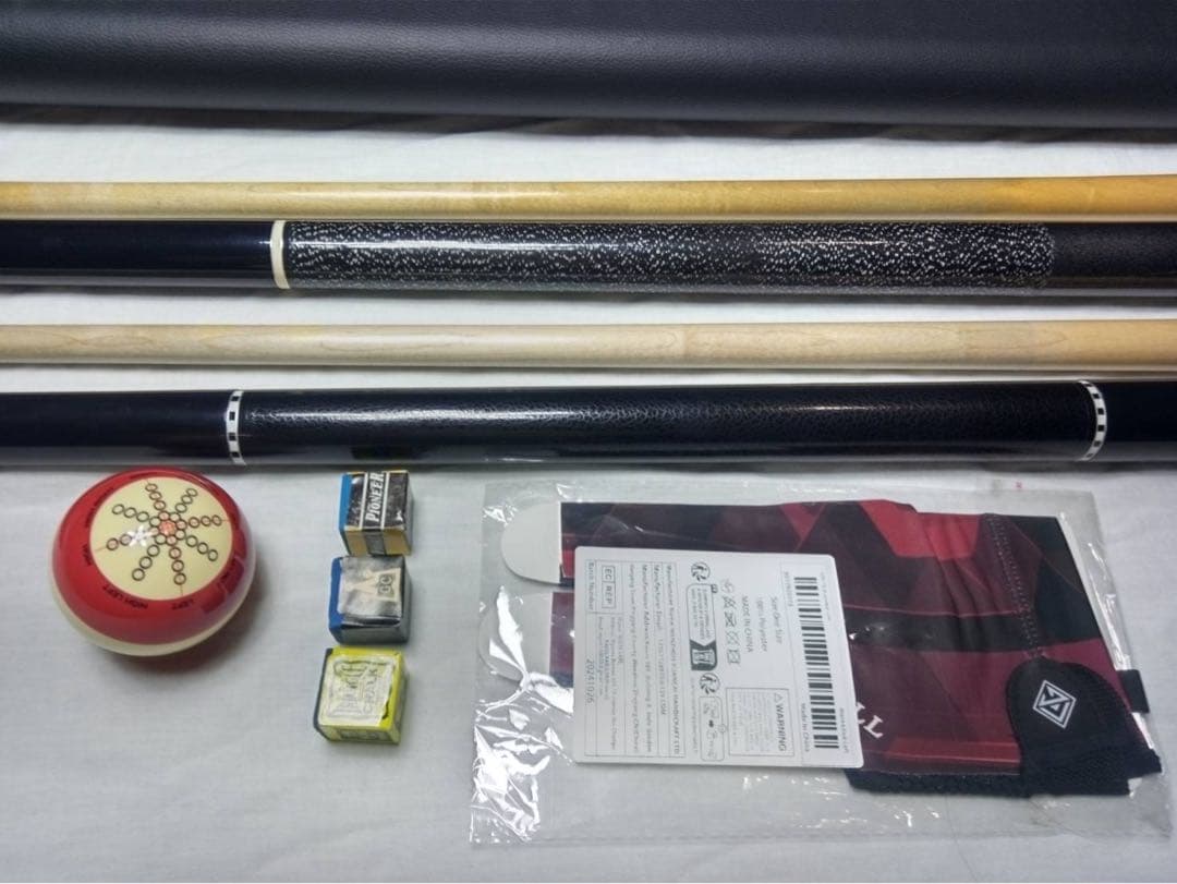 ビリヤードキューセット売り　おまけ付き