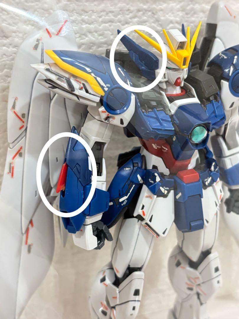 ①ジャンクプラモデル ガンプラ系・MG ウイングガンダム ヘビーアームズEW 他