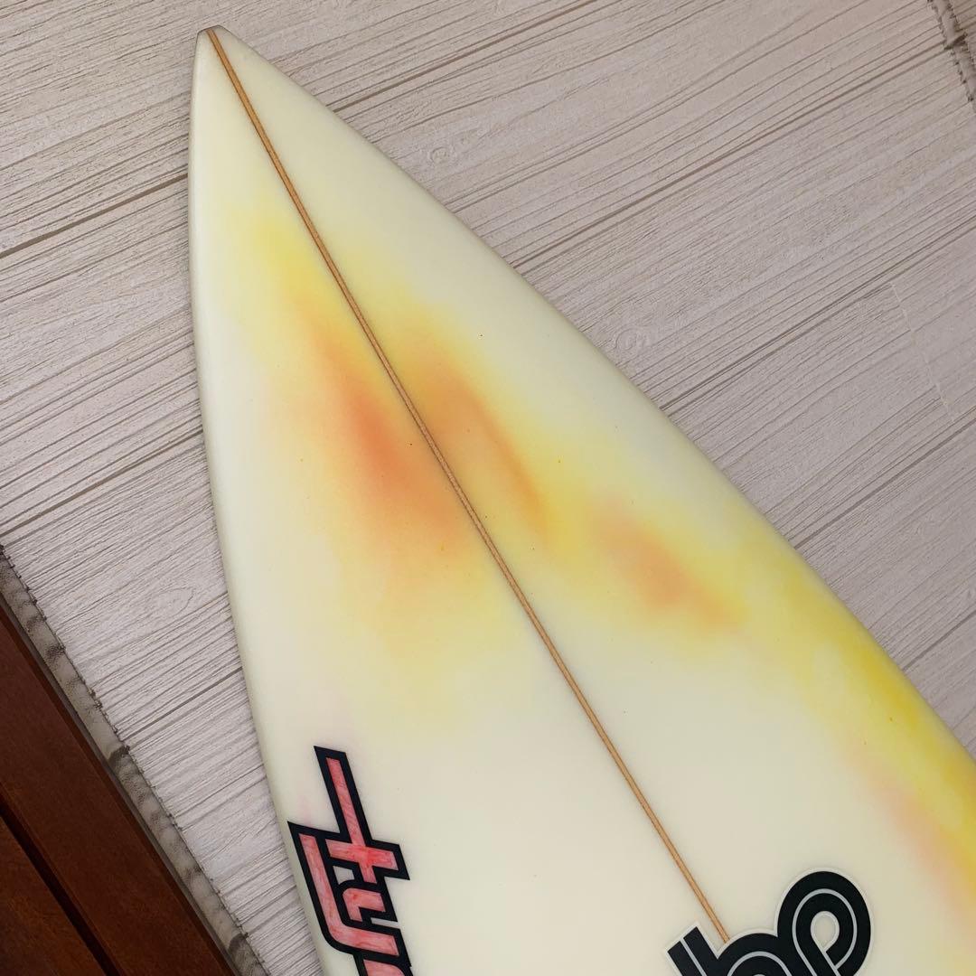 chp ショートボード オレンジとイエローのグラデーション　5'11