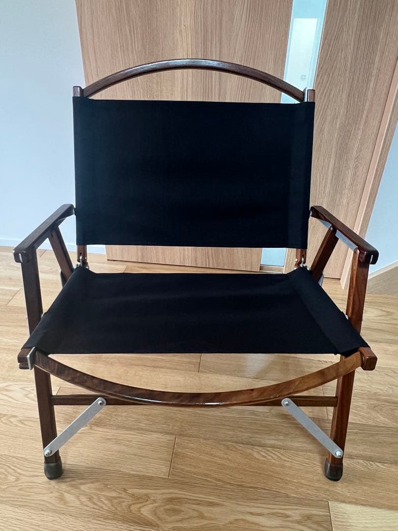 廃盤品 カーミットチェア ワイド 濃ウォールナット