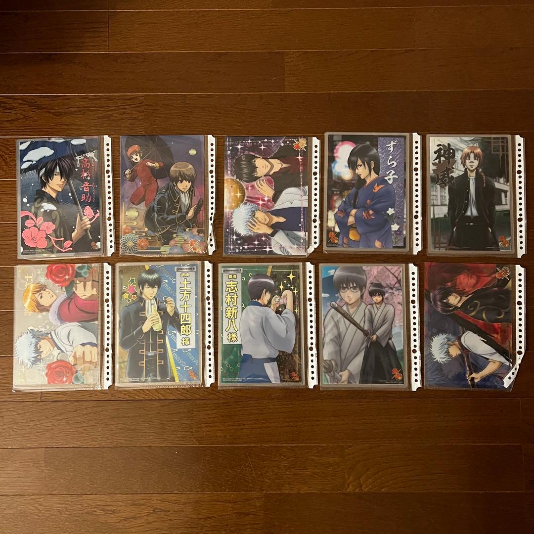 銀魂 クリアコレクション 坂田銀時 まとめ売り 61枚 カード クリアカード