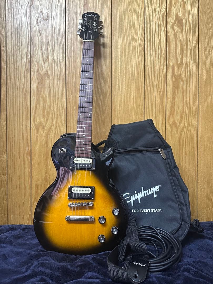 希少Epiphoneエピフォン Les Paul サンバースト