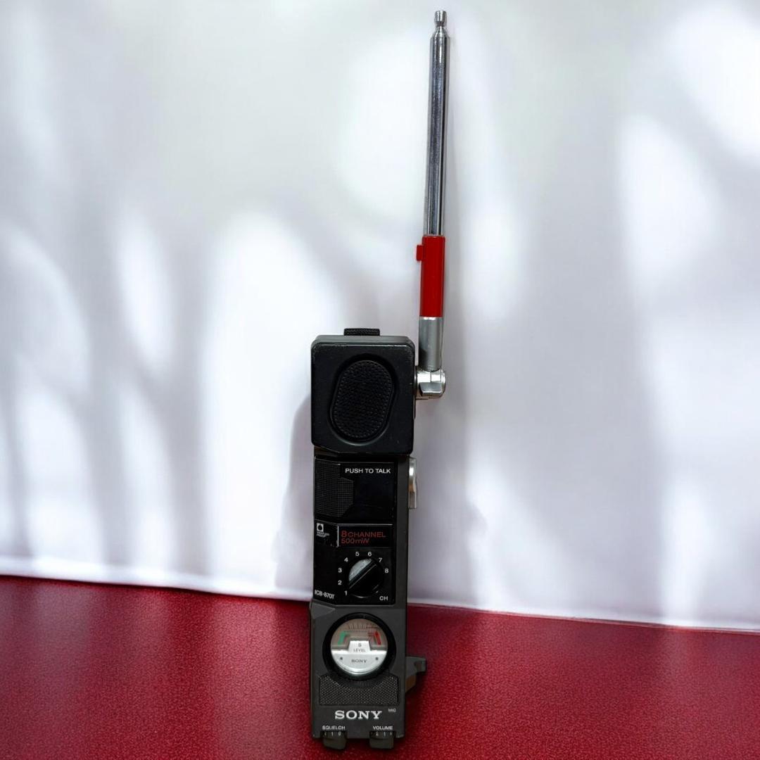 A ☆ ソニー ICB-870T 8ch トランシーバー 無線機 市民ラジオ