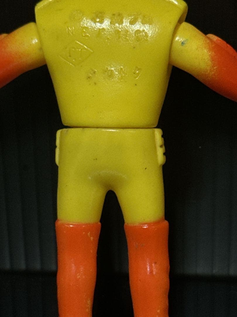 当時物 アクアマイザー3 イビル ソフビ タカトク ブルマァク 人形