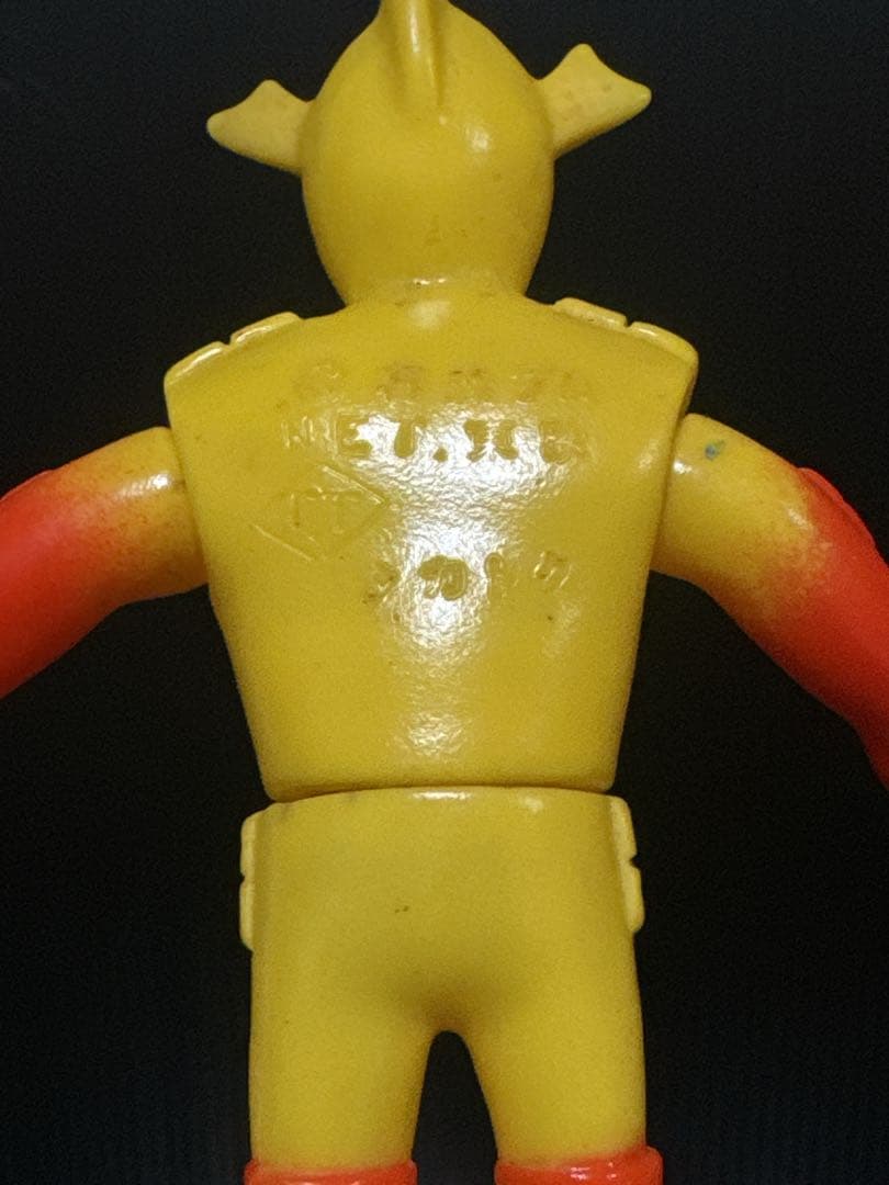 当時物 アクアマイザー3 イビル ソフビ タカトク ブルマァク 人形