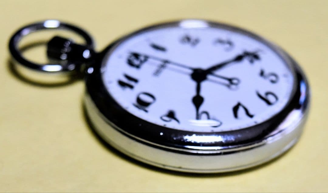 ~電池交換済・動作確認済~JR東日本 立川車掌区刻印済　SEIKO 懐中時計